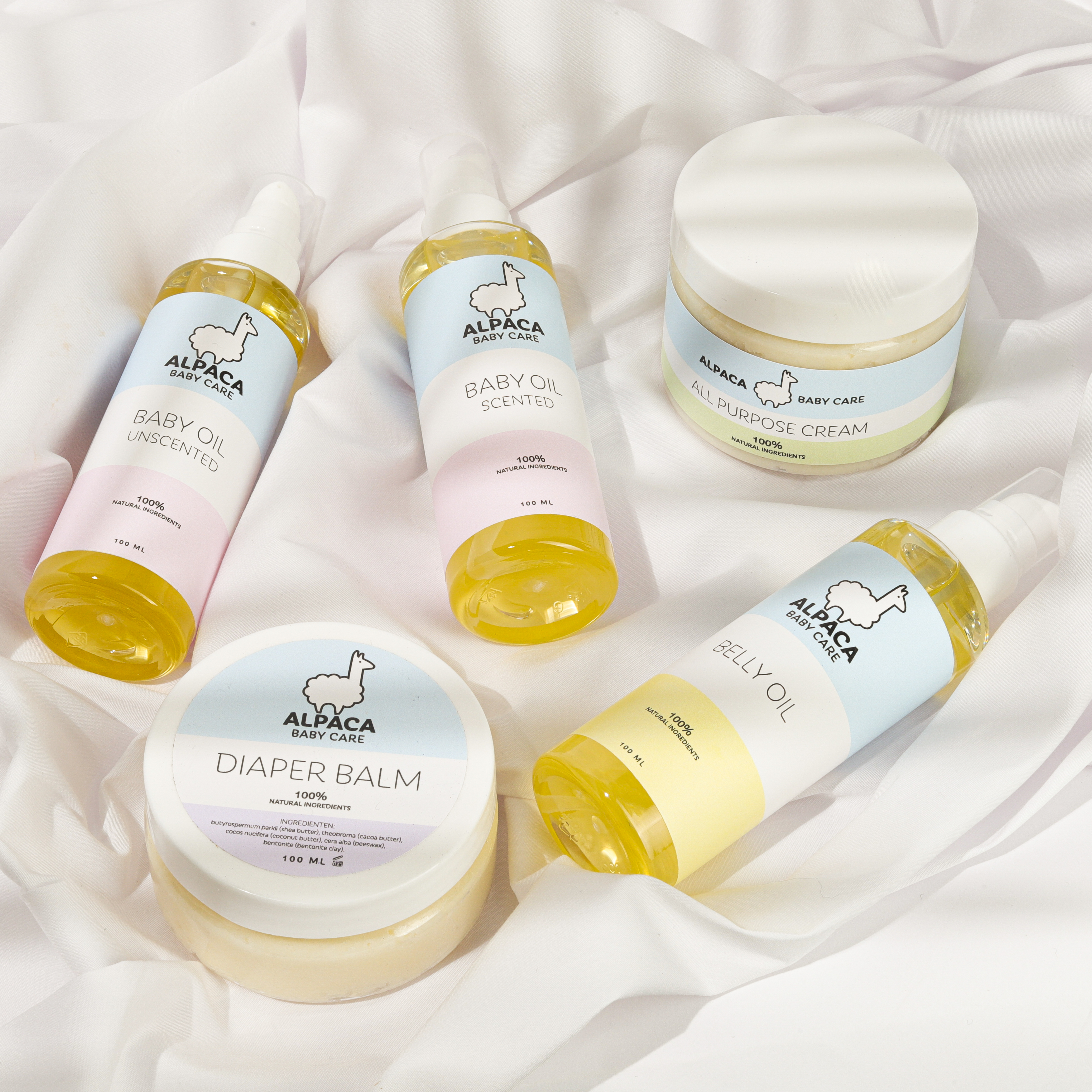 Alpaca Baby Care introduceert 100% natuurlijke babyverzorging